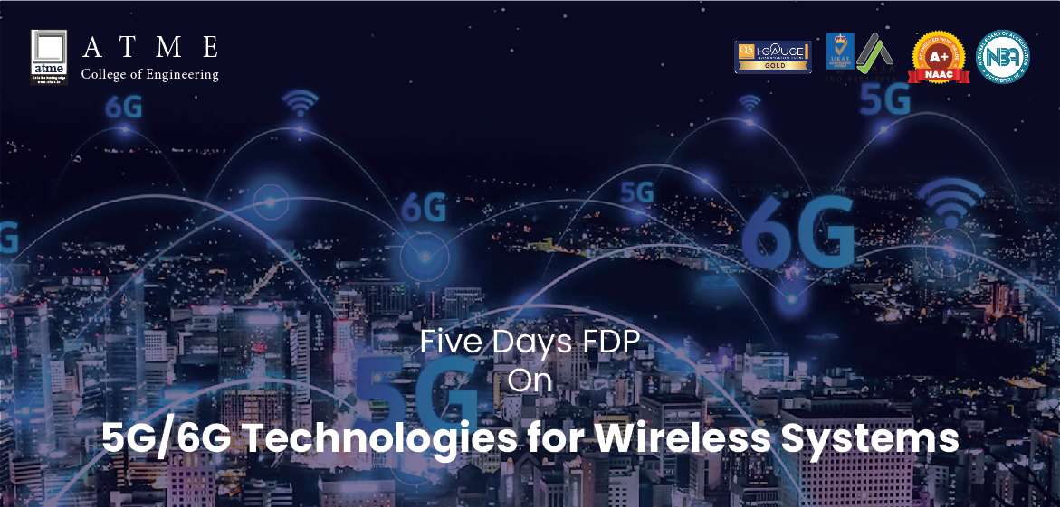 5-Day FDP on “5G/6G Technologies for Wireless Systems”