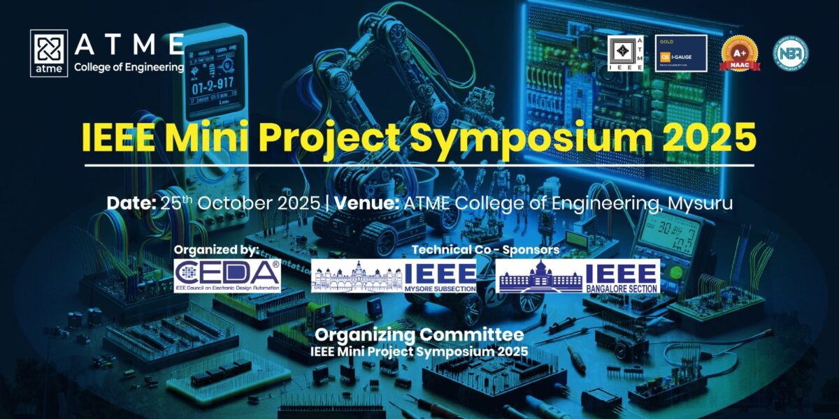 IEEE DAY 2025 – Mini Project Symposium