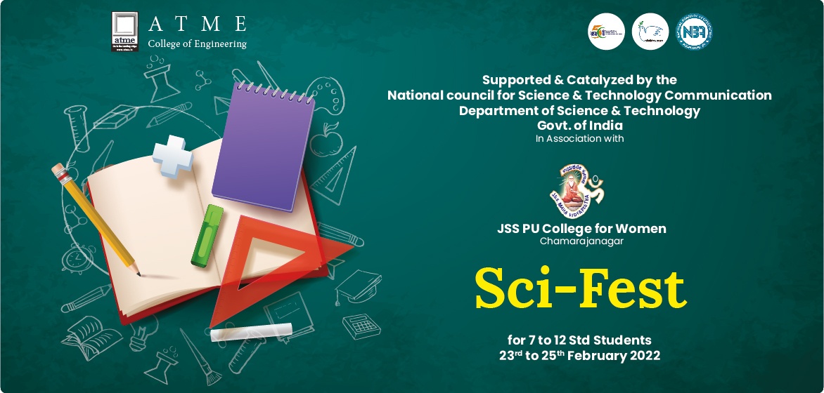 Sci-Fest – Science Fiesta for Students from 7th to 12th Standard