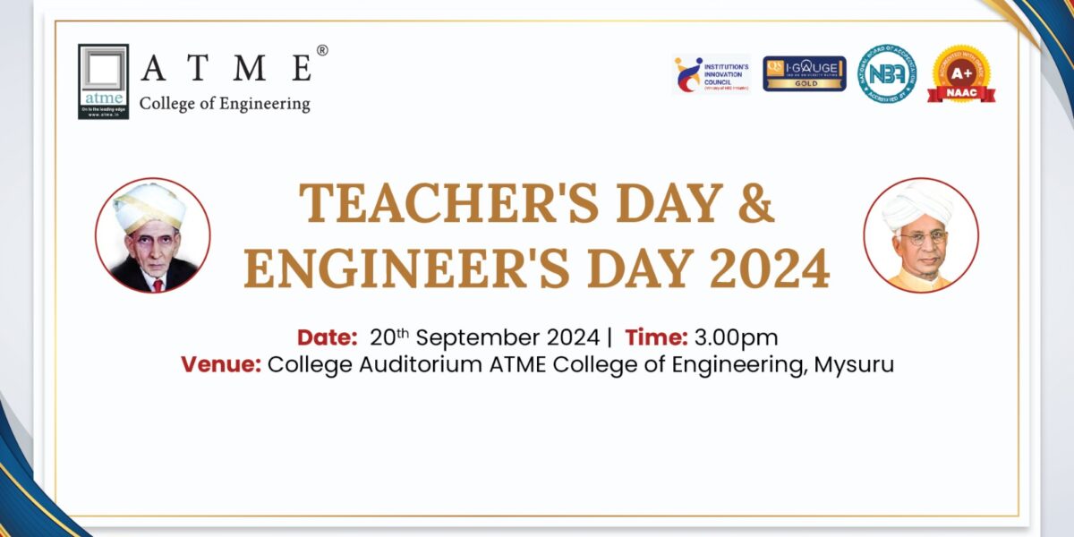 Teachers Day And Engineers Day 2024