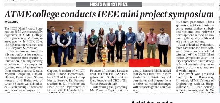 IEEE Mini Project Symposium 2025